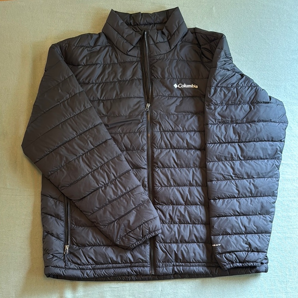 Columbia Black Lightweight Puffer Jacket